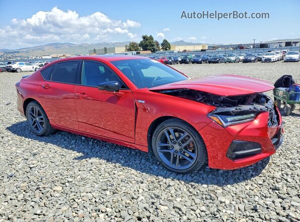 19UUB6F55RA000974 2024 ACURA TLX Red Delantero derecho