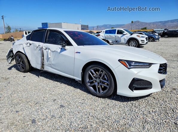 19UUB6F56SA004280 2025 ACURA TLX Белый Передняя правая четверть
