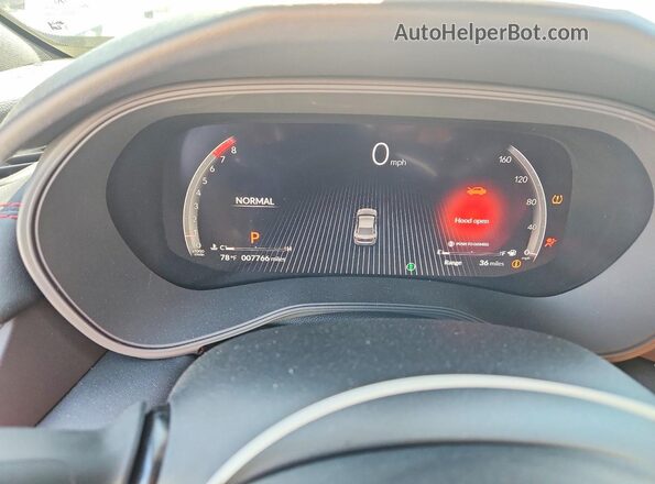 19UUB6F56SA004280 2025 ACURA TLX Белый Вид щитка приборов