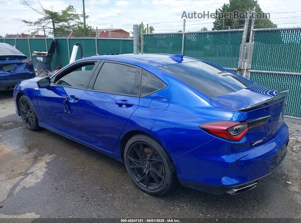 19UUB6F57MA006882 2021 ACURA TLX Blue Tył lewy