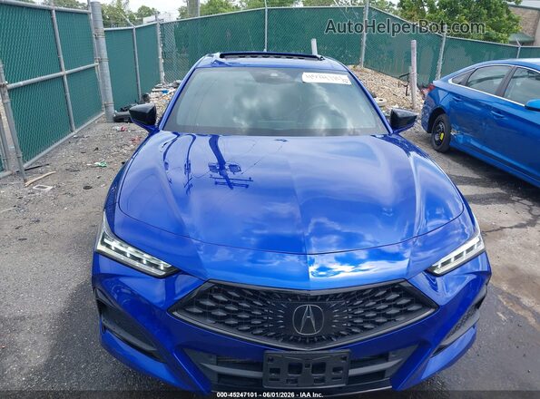 19UUB6F57MA006882 2021 ACURA TLX Blue Widok z przodu