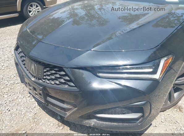 19UUB6F57NA000937 2022 ACURA TLX Black წინა ხედი