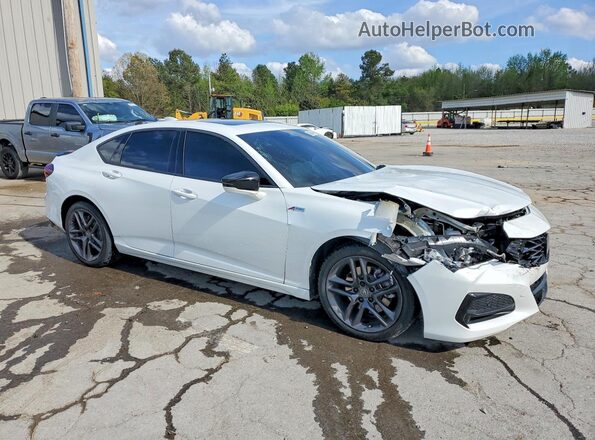19UUB6F57RA001382 2024 ACURA TLX White Передня права чверть