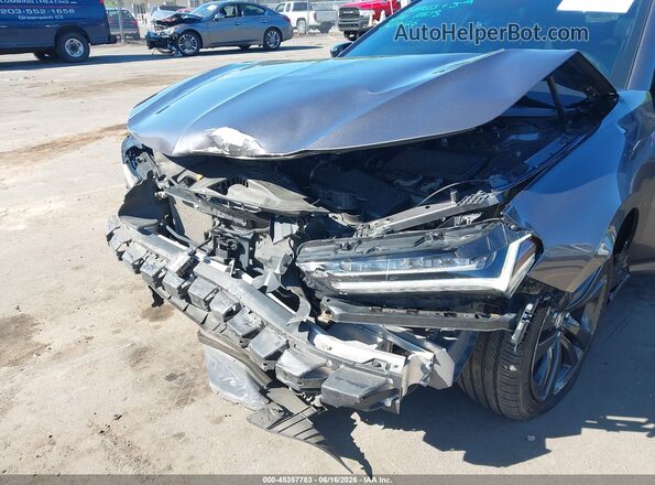 19UUB6F58MA009743 2021 ACURA TLX Gray წინა ხედი