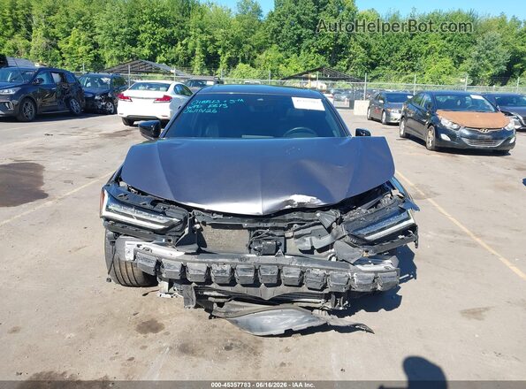 19UUB6F58MA009743 2021 ACURA TLX Gray ხელსაწყოთა პანელის ხედი