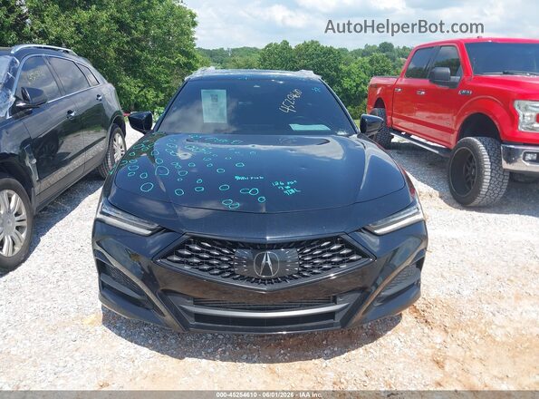 19UUB6F58MA009760 2021 ACURA TLX Black ხელსაწყოთა პანელის ხედი