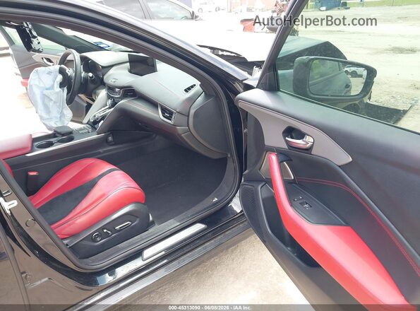 19UUB6F59RA002100 2024 ACURA TLX Black Widok wnętrza z przodu