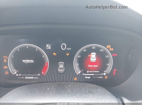 19UUB6F59RA002100 2024 ACURA TLX Black Widok tylnych siedzeń