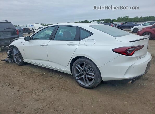 19UUB6F5XSA002127 2025 ACURA TLX White უკანა მარცხენა