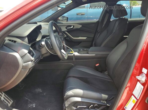 19UUB6F5XSA002841 2025 ACURA TLX Red Vista interior delantera