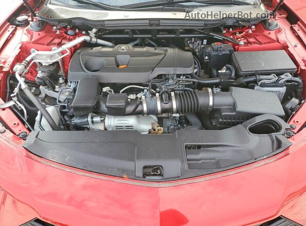 19UUB6F5XSA002841 2025 ACURA TLX Red Vista interior trasera