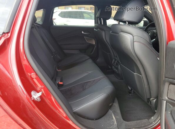 19UUB6F5XSA002841 2025 ACURA TLX Red Vista de los asientos traseros
