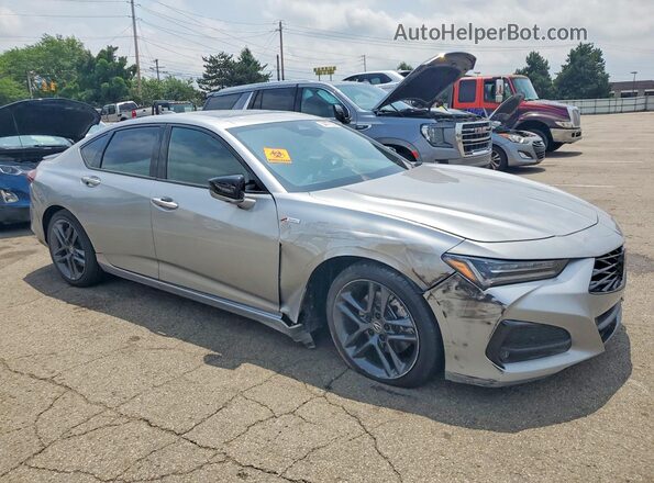 19UUB6F5XSA005576 2025 ACURA TLX Серебряный Передняя правая четверть