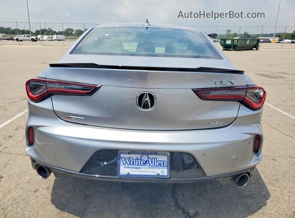 19UUB6F5XSA005576 2025 ACURA TLX Серебряный Вид сзади