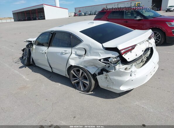 19UUB6F60MA007610 2021 ACURA TLX White Rear left