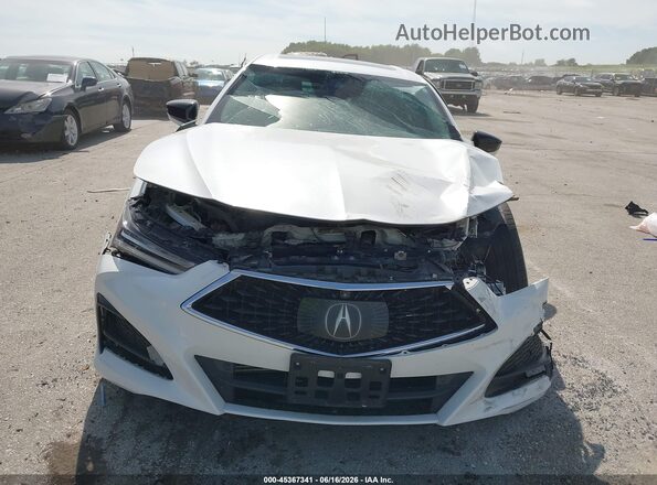 19UUB6F60MA007610 2021 ACURA TLX White Front view