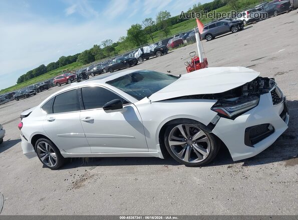 19UUB6F60MA007610 2021 ACURA TLX White 360 interior view
