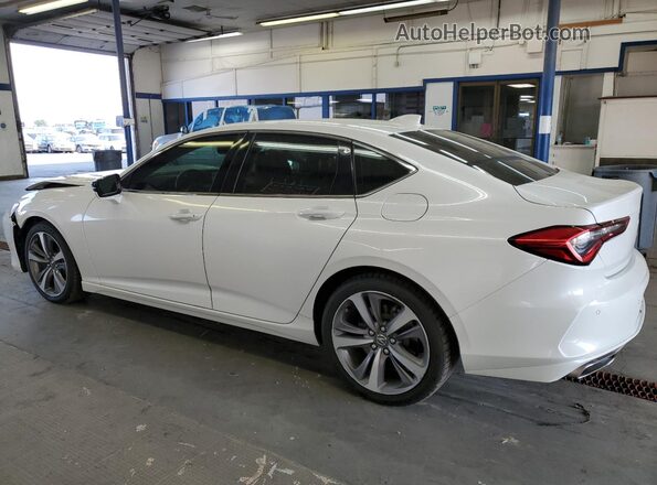 19UUB6F61MA003128 2021 ACURA TLX White უკანა მარცხენა