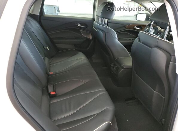 19UUB6F61MA003128 2021 ACURA TLX White უკანა სავარძლების ხედი