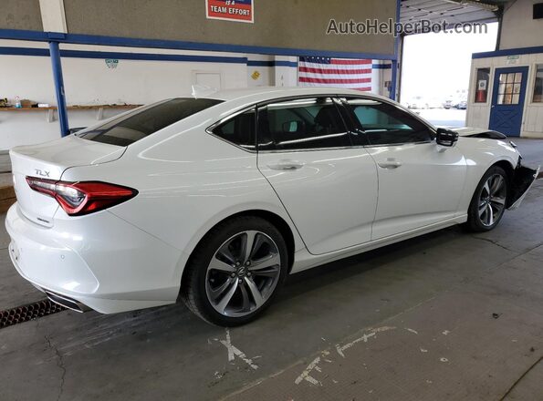 19UUB6F61MA003128 2021 ACURA TLX White უკანა მარჯვენა