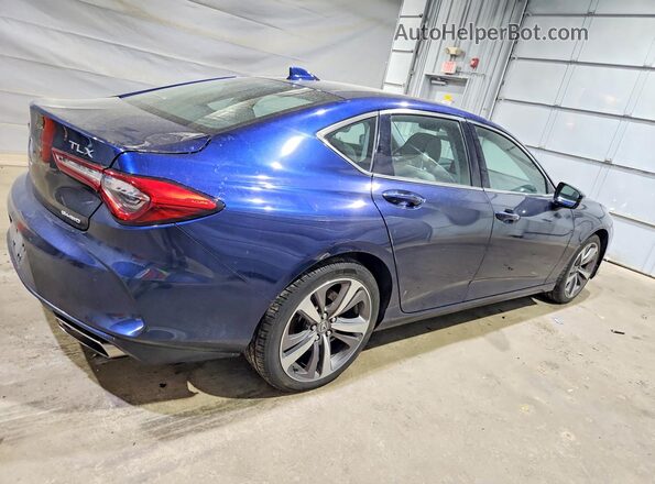 19UUB6F67MA009273 2021 ACURA TLX Blue Задня права чверть