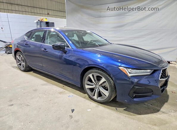 19UUB6F67MA009273 2021 ACURA TLX Blue Передня права чверть