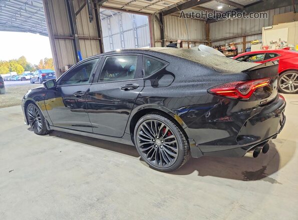19UUB7F02MA000708 2021 ACURA TLX Black უკანა მარცხენა