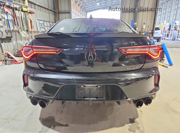 19UUB7F02MA000708 2021 ACURA TLX Black უკანა ხედი