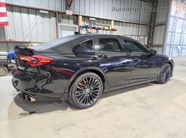 19UUB7F02MA000708 2021 ACURA TLX Black უკანა მარჯვენა