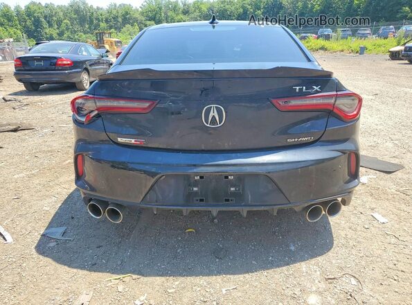19UUB7F02SA001015 2025 ACURA TLX Black უკანა ხედი