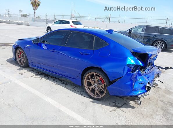 19UUB7F09RA000373 2024 ACURA TLX Синий Задняя левая четверть