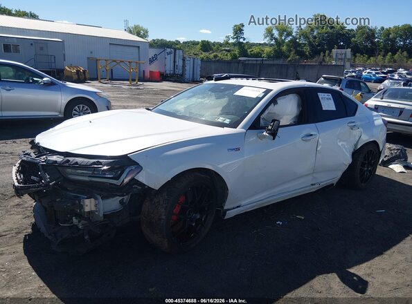 19UUB7F91PA000220 2023 ACURA TLX Белый Передняя левая четверть