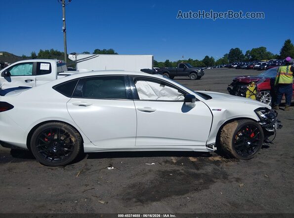 19UUB7F91PA000220 2023 ACURA TLX Белый Вид задней части салона