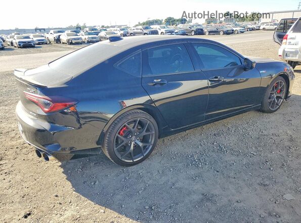 19UUB7F92PA001652 2023 ACURA TLX Black Задня права чверть