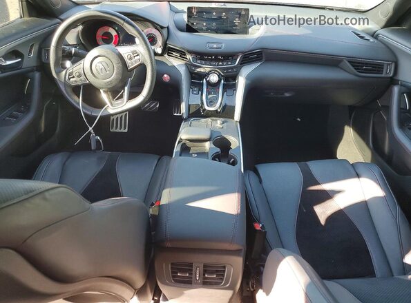 19UUB7F92PA001652 2023 ACURA TLX Black Вид панелі приладів