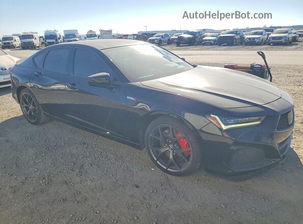 19UUB7F92PA001652 2023 ACURA TLX Black Передня права чверть