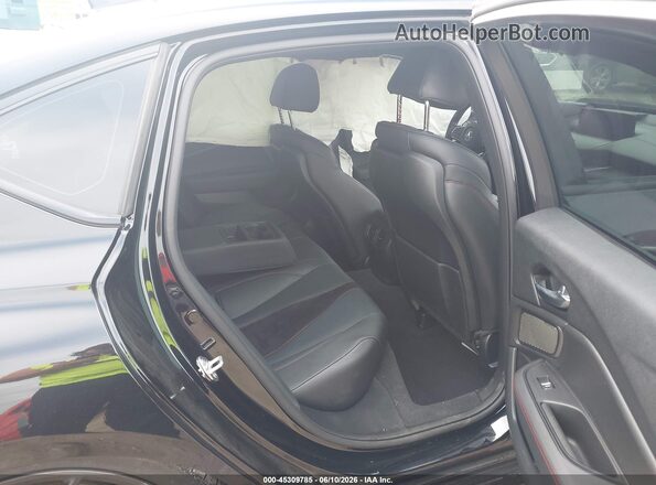 19UUB7F93NA001642 2022 ACURA TLX TYPE S Black VIN კოდის სტიკერის ხედი