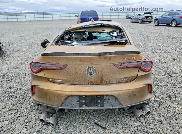 19UUB7F94NA000550 2022 ACURA TLX Gold Հետևի տեսք