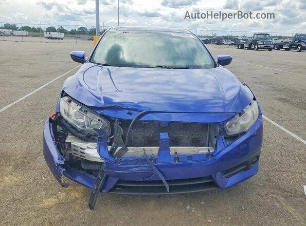 19XFC1F30GE026544 2016 HONDA CIVIC Blue Widok z przodu