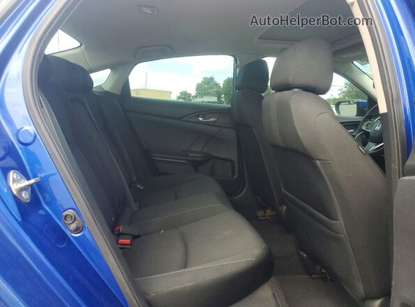 19XFC1F30GE026544 2016 HONDA CIVIC Blue Widok tylnych siedzeń
