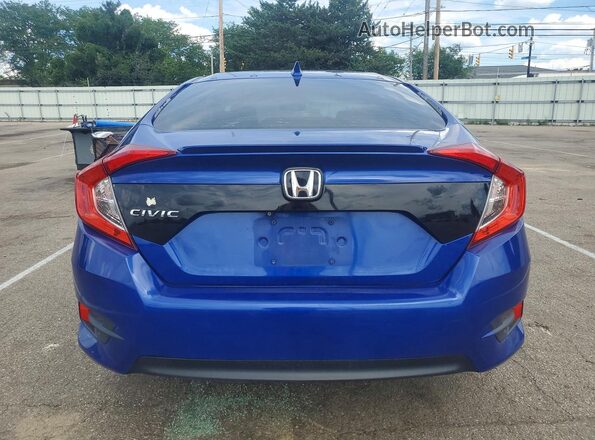 19XFC1F30GE026544 2016 HONDA CIVIC Blue Widok z tyłu