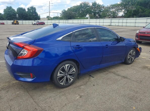 19XFC1F30GE026544 2016 HONDA CIVIC Blue Tył prawy