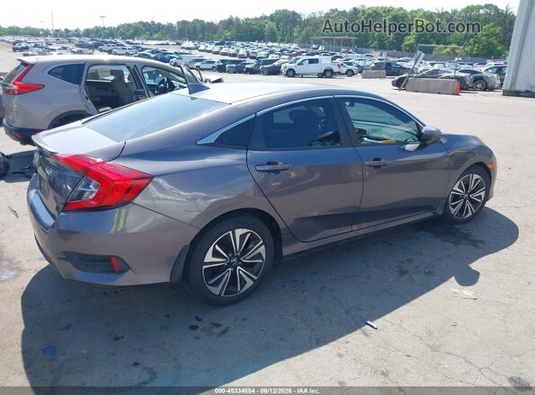 19XFC1F30GE202489 2016 HONDA CIVIC Gray Задня права чверть