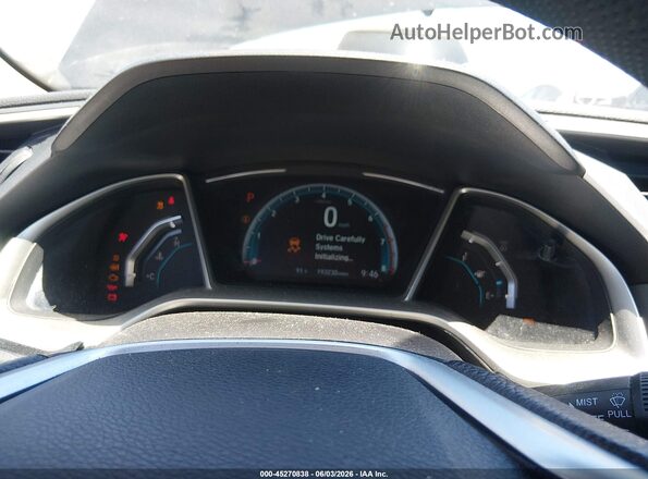 19XFC1F30HE004366 2017 HONDA CIVIC Black Հետևի նստատեղերի տեսք