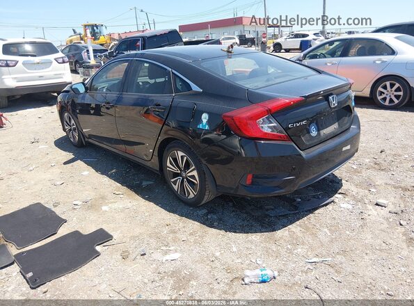 19XFC1F30HE004366 2017 HONDA CIVIC Black Հետևի ձախ