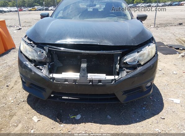 19XFC1F30HE004366 2017 HONDA CIVIC Black Սարքավորումների վահանակի տեսք