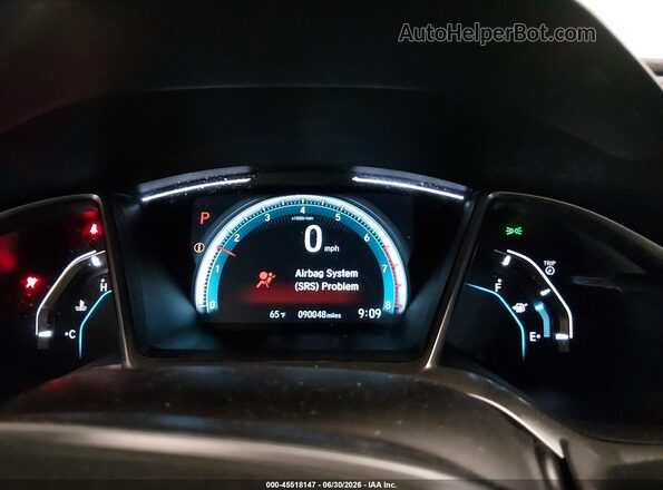 19XFC1F30HE205040 2017 HONDA CIVIC Синий Вид задних сидений