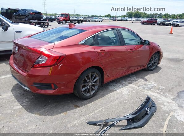 19XFC1F30KE011809 2019 HONDA CIVIC Красный Задняя правая четверть