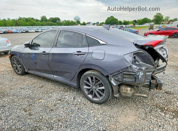 19XFC1F30KE202811 2019 HONDA CIVIC Gray Հետևի ձախ