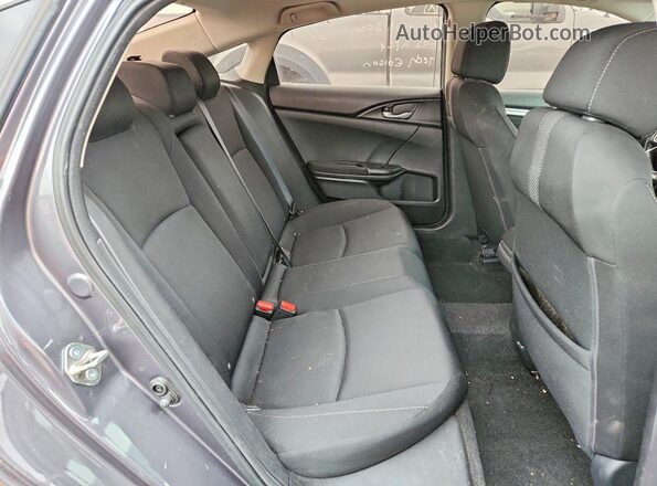 19XFC1F30KE202811 2019 HONDA CIVIC Gray Հետևի նստատեղերի տեսք